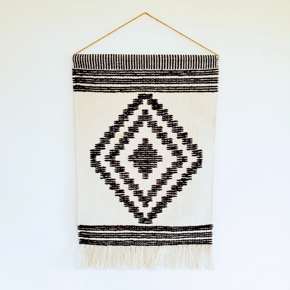 Other - Home | Black and Off-White Wall Tapestry Hanging